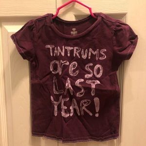 Toddler Girls Graphic Tshirt Size 4t